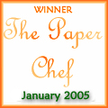 Paper Chef Winner icon Jan 2005